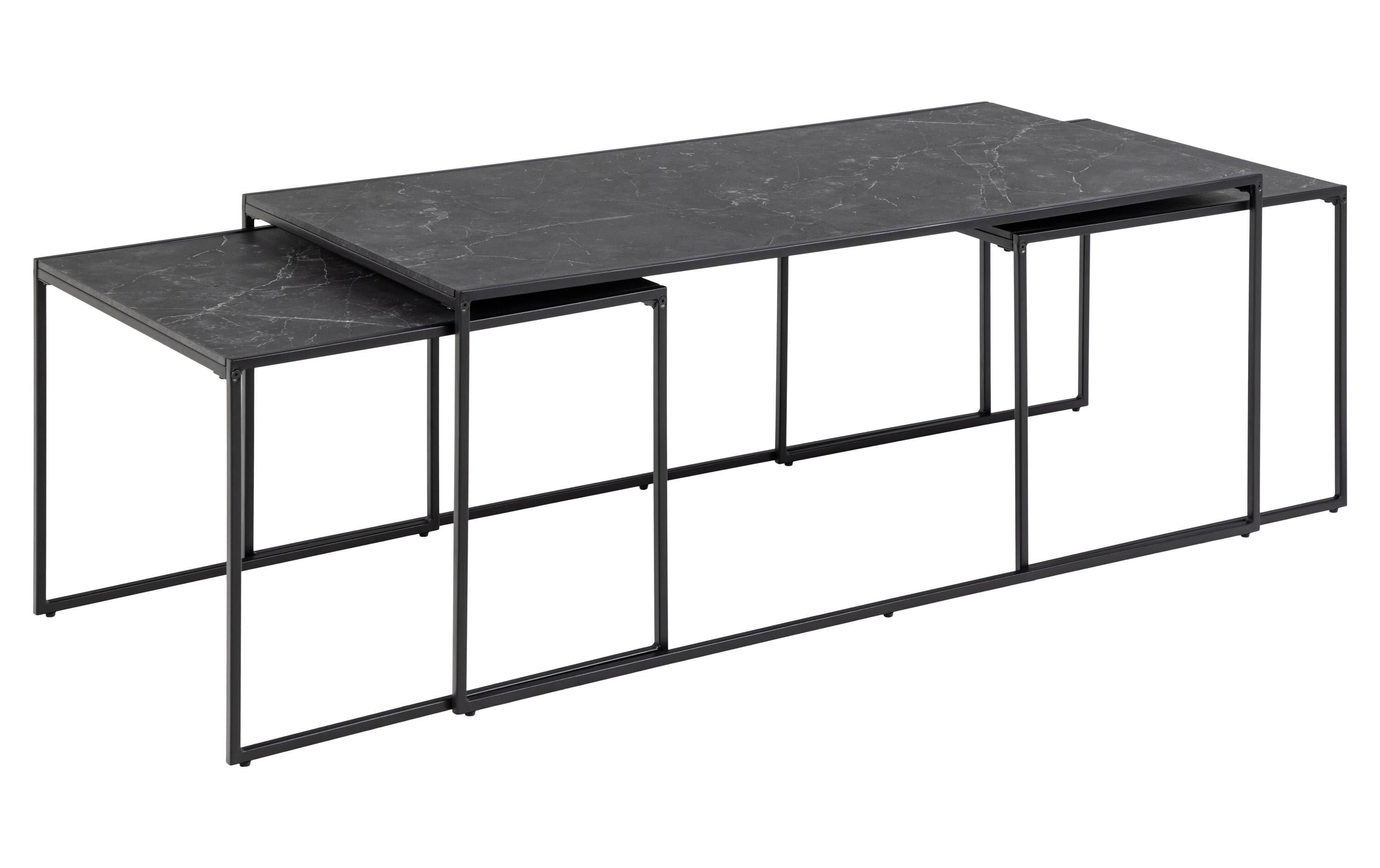 Couchtisch Infinity 120 cm x 48 cm, Schwarz<br>Sofatisch