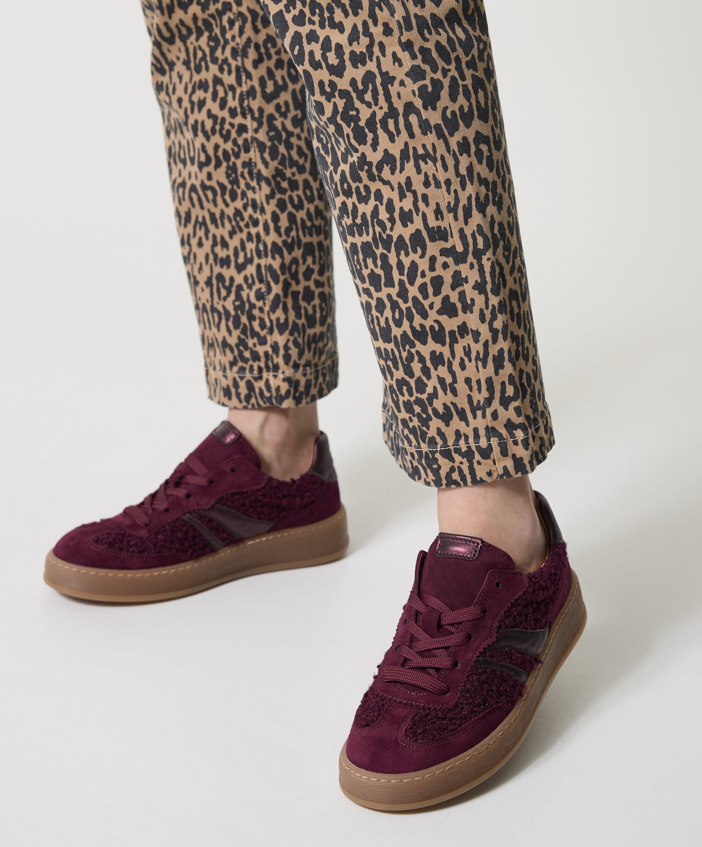 Gabor dames sneakers bordeaux