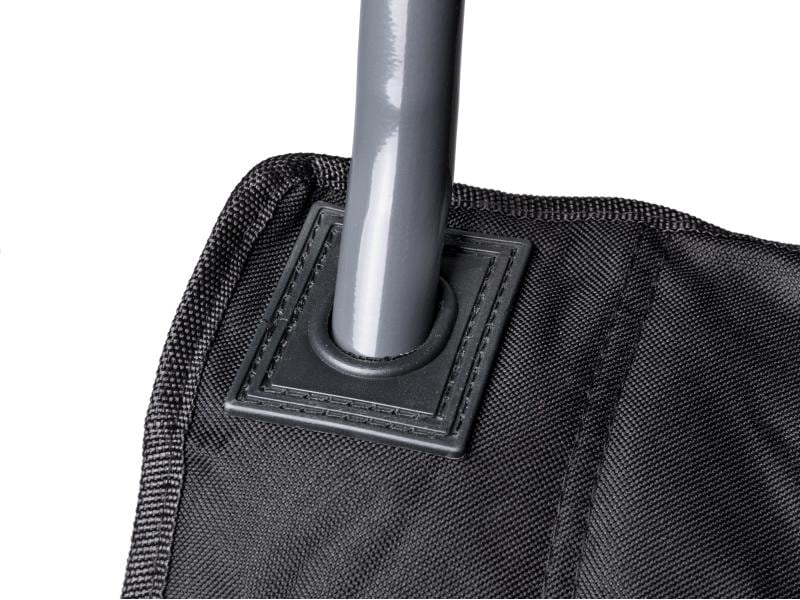 BRACK.CH Campingstuhl pro Alu 90 cm Schwarz Klapp-Campingstuhl