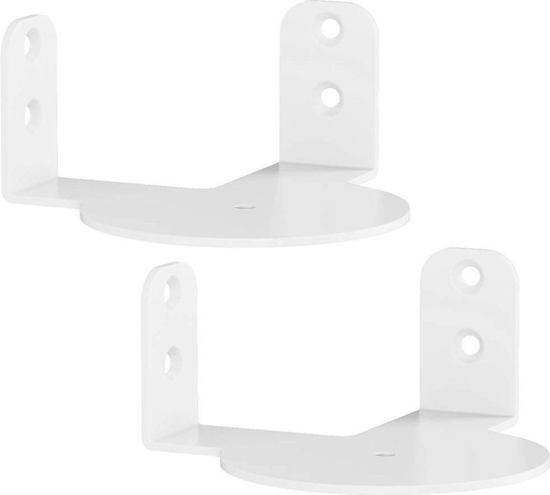 My Wall - HS46WL - Luidspreker Wandbeugel - Wit - 2 Stuks