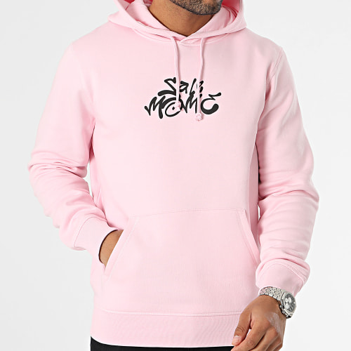 Sweat Capuche Lapin Graffiti Head Rose