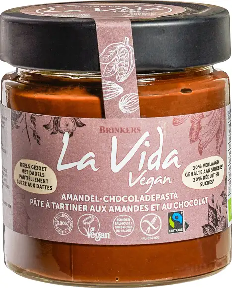 Amandel-chocoladepasta less sugar
