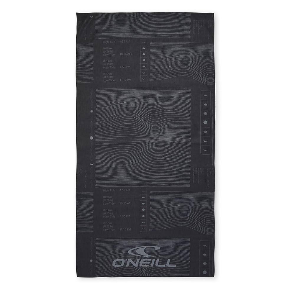 O'Neill Serviette Noire/Grise Femme O'Neill Quick Dry Towel