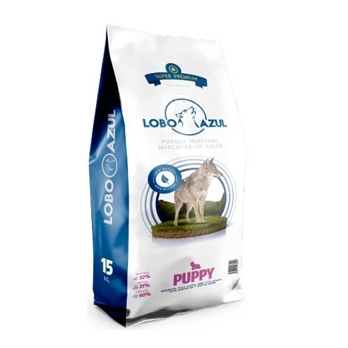 Ração Blue Wolf para filhotes com sabor natural de frango
