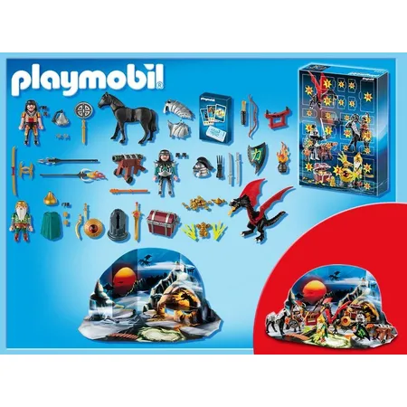 PLAYMOBIL® 5493 - Adventskalender Kampf um den Drachenschatz