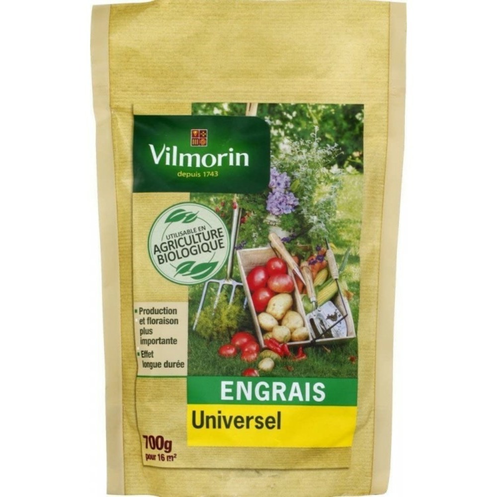 Engrais universel bio doypack de 700 g
