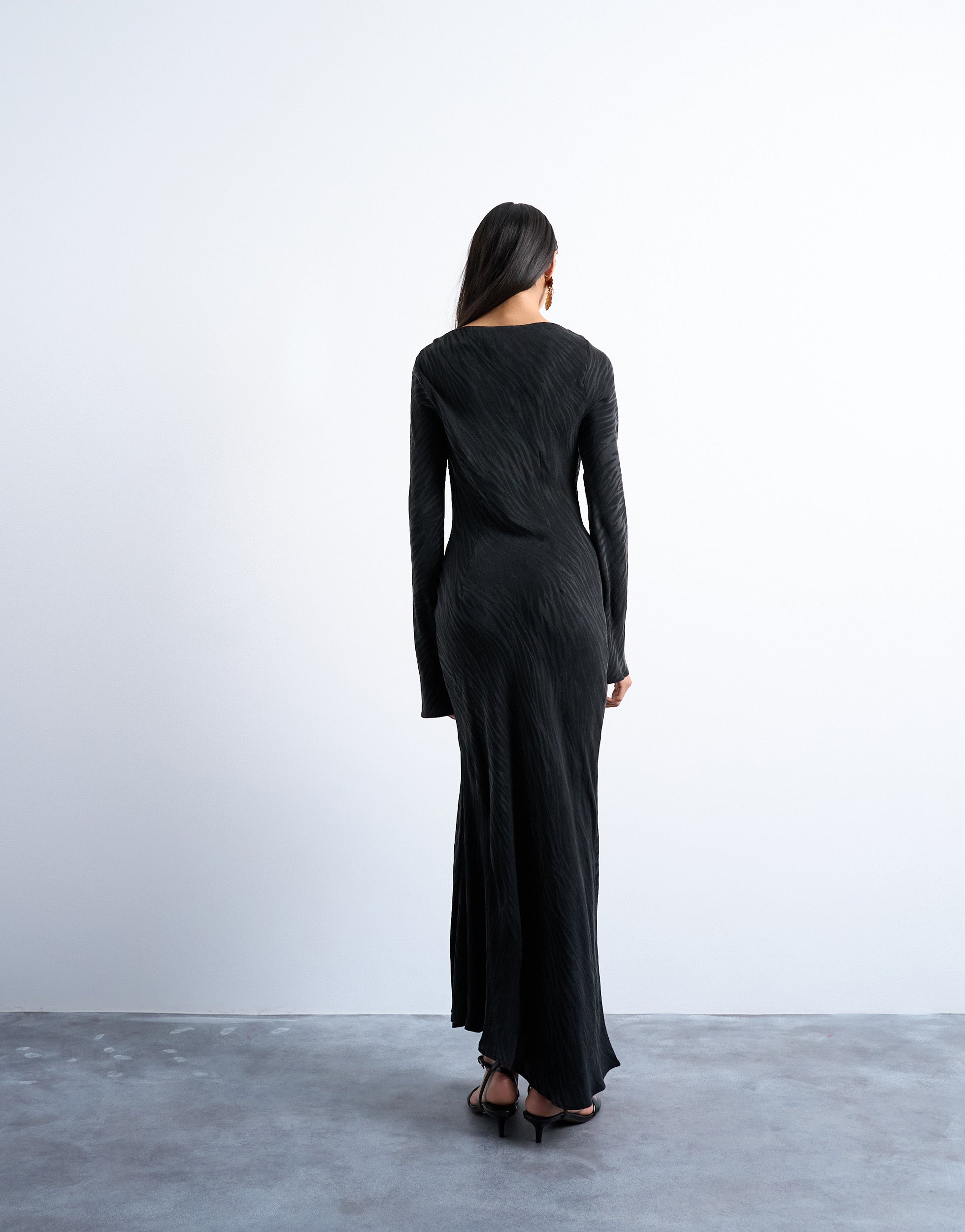 TSDELILAH Midi-jurk