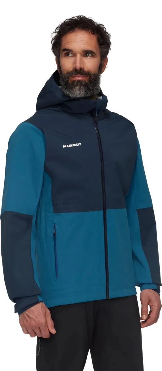 Mammut Linard Guide Hs Hooded Jacket Men Deep Ice-Marine
