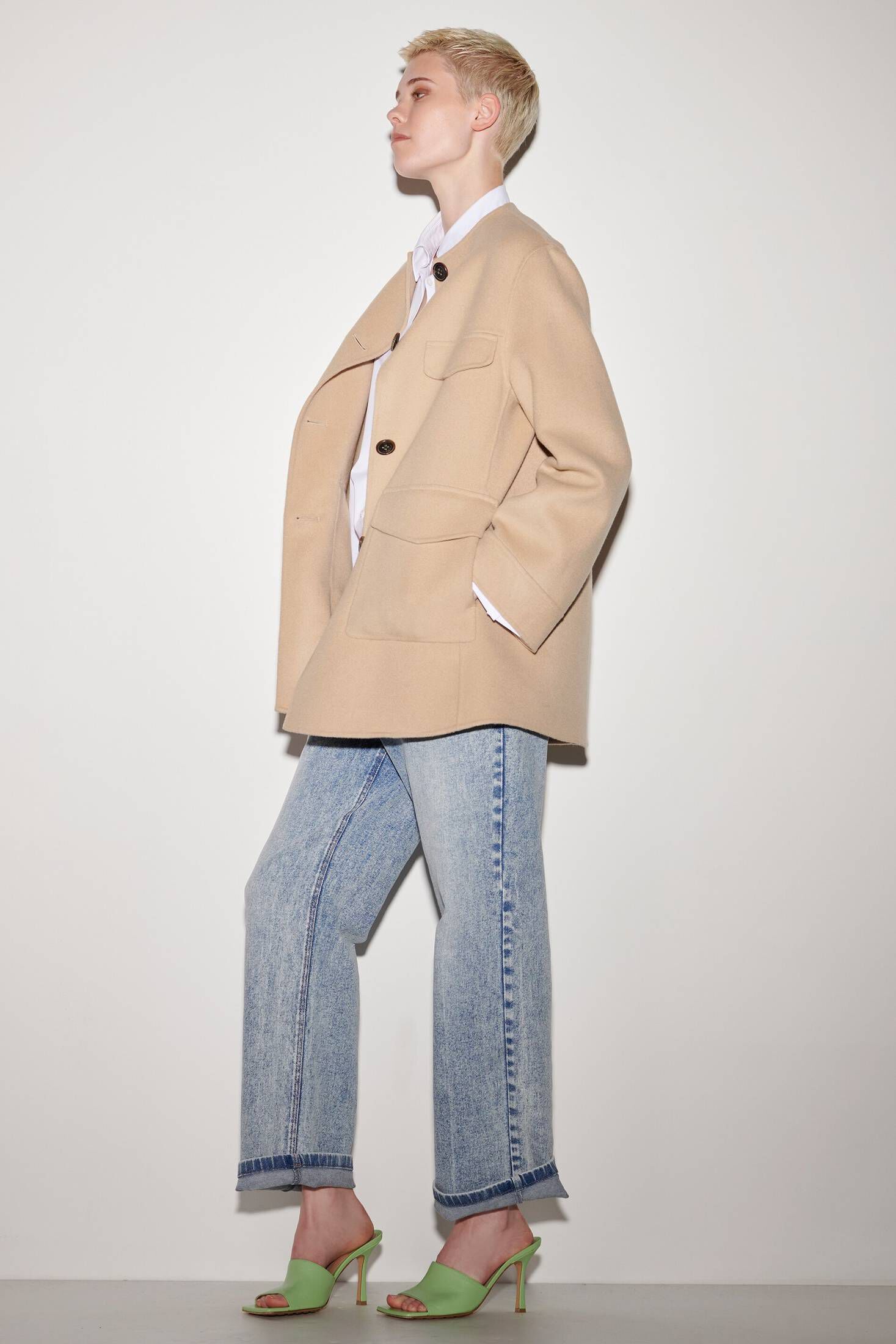 Luisa Cerano| Damen Jacke mit Wolle und Kaschmir