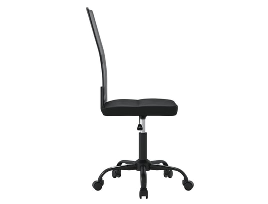 VIDAXL - Chaise de bureau noir tissu en maille
