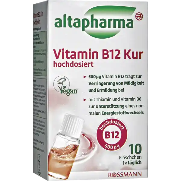 Vitamin B12 Kur hochdosiert