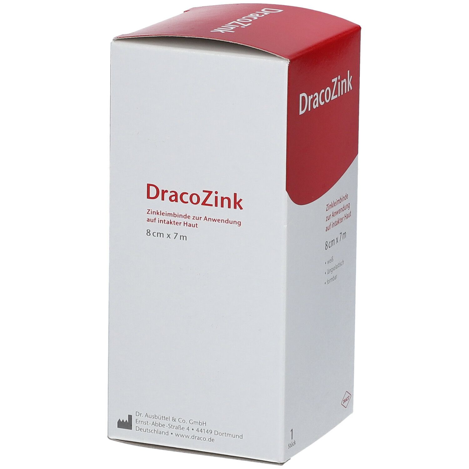 DracoZink Zinkleimbinde 8 cm x 7 m