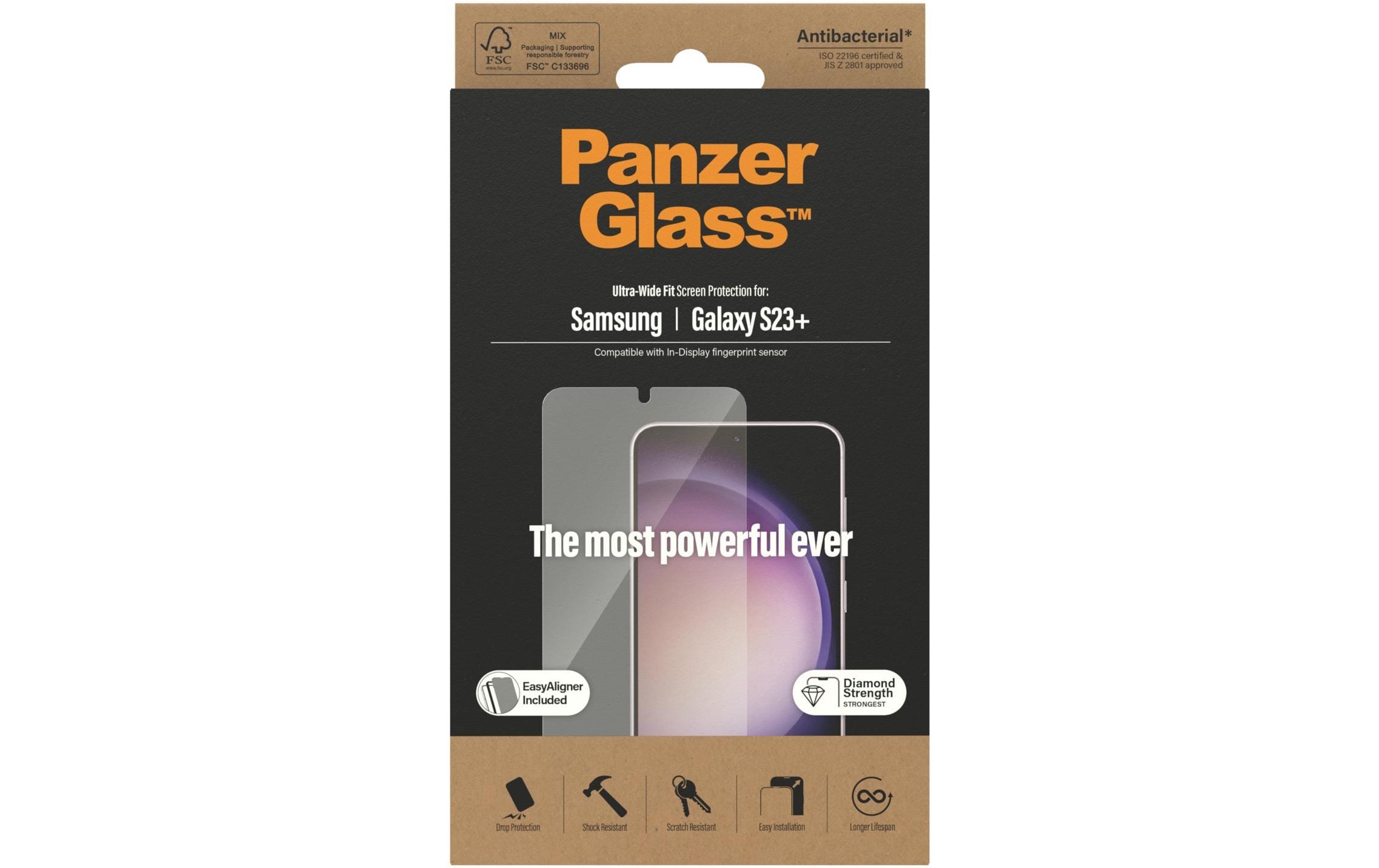 PanzerGlass Displayschutzglas »Ultra« für Galaxy S23+ 1 Stk. tlg.