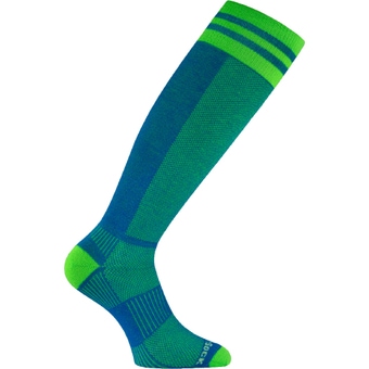 Wrightsock Coolmesh II OTC Skisocken Blue / Green