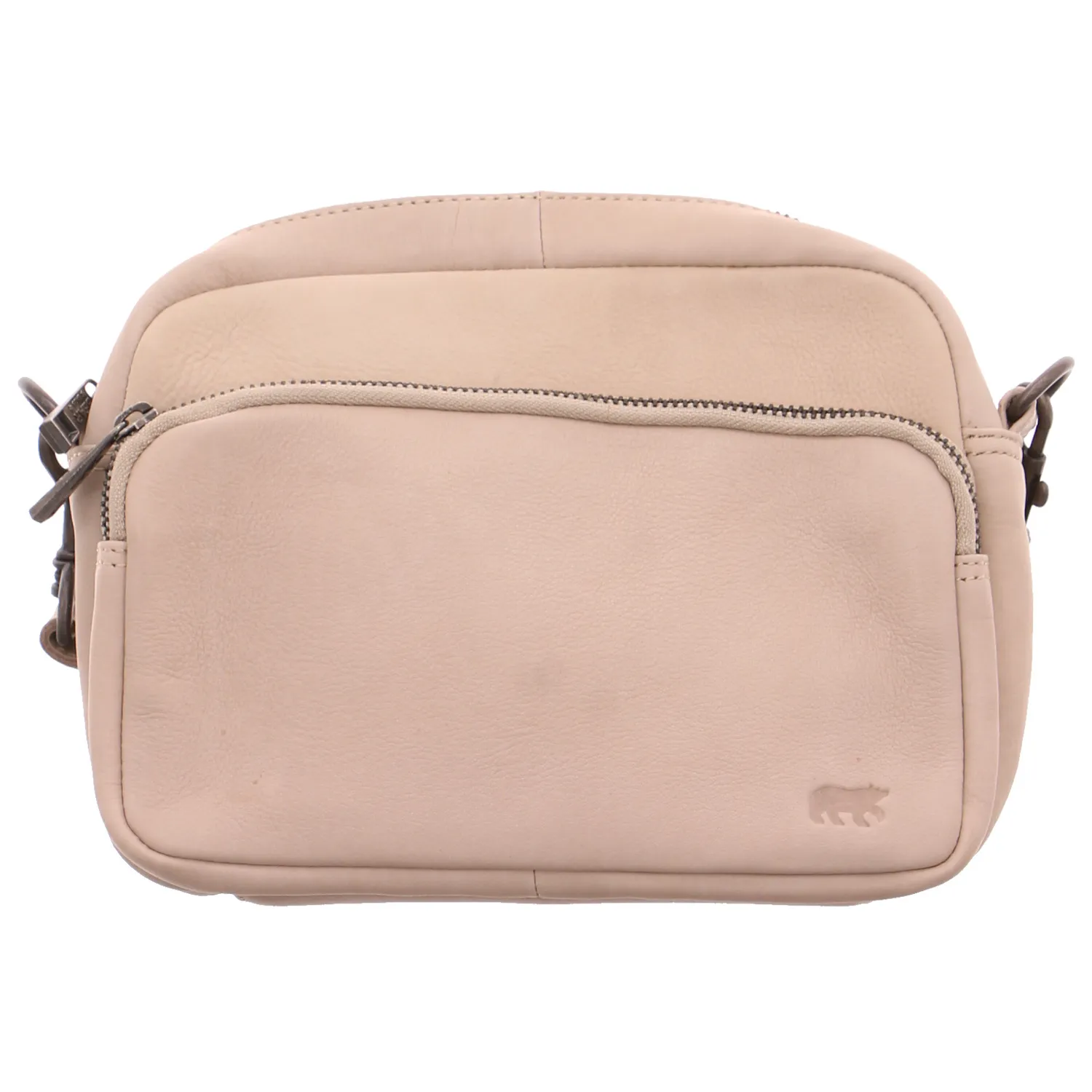 BEAR DESIGN Umhängetasche Beige Leder