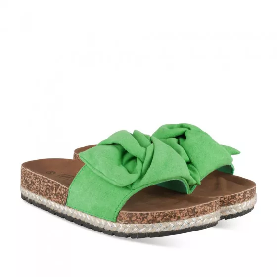 Mules VERT MERRY SCOTT