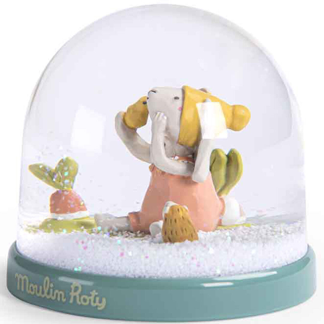 Moulin roty sneeuwbol konijntje