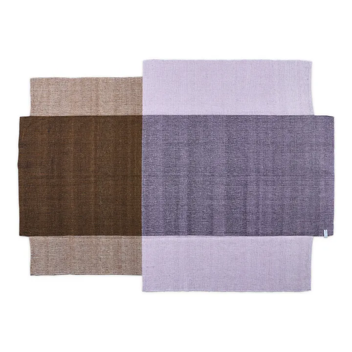 Ames Tapis Nobsa en laine | Rose