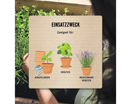 FloraSelf Nature turfvrije kruidengrond 10 L