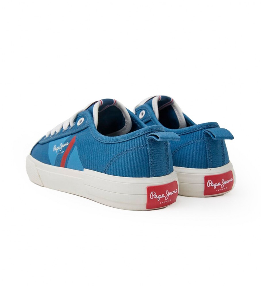 Tênis vulcanizado Pepe Jeans Allen Flag, azul