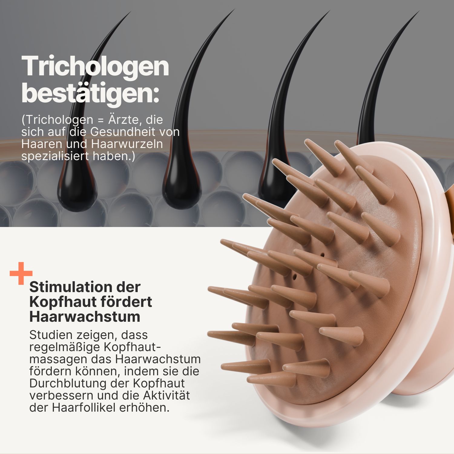 IMPERIO® Shampoo Massagebürste