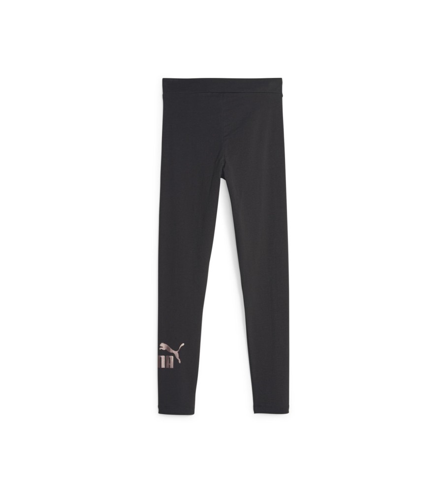 Leggings Puma Essentials+ Logo pretas