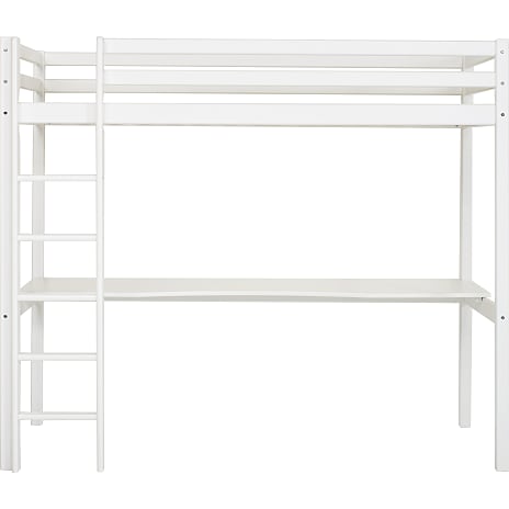 Hoppekids ECO Dream højseng med bordplade 90x200 cm