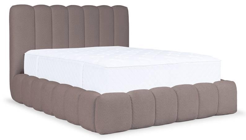 NADUVI Collection Bedframe Chloe bouclé met opbergvak
