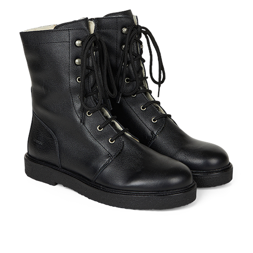 Angulus 7456-401 Lace-Up Støvler, Black, 39