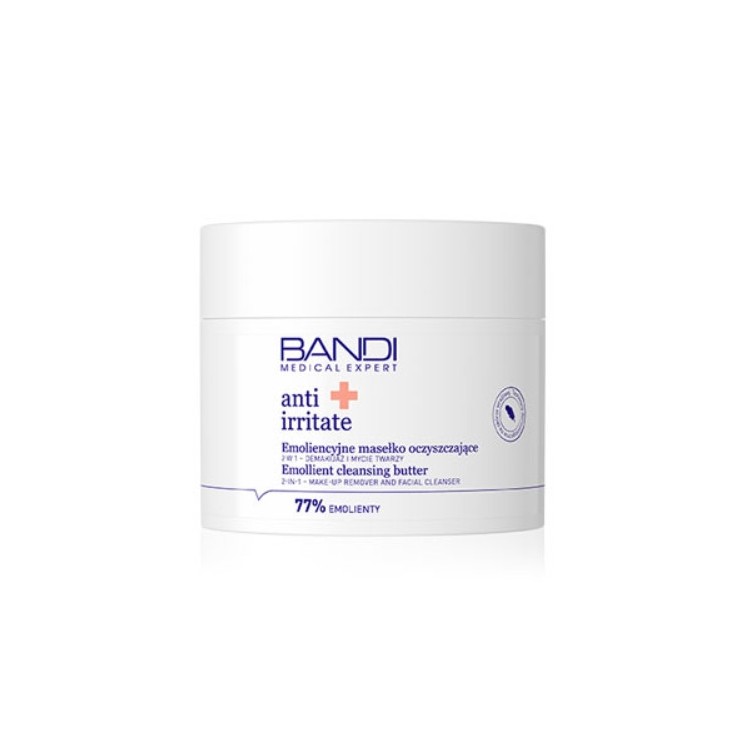 Bandi Medical Expert Anti Irritate Emollient Cleansing Butter 2in1 voor het verwijderen van make-up en het wassen van het gezic
