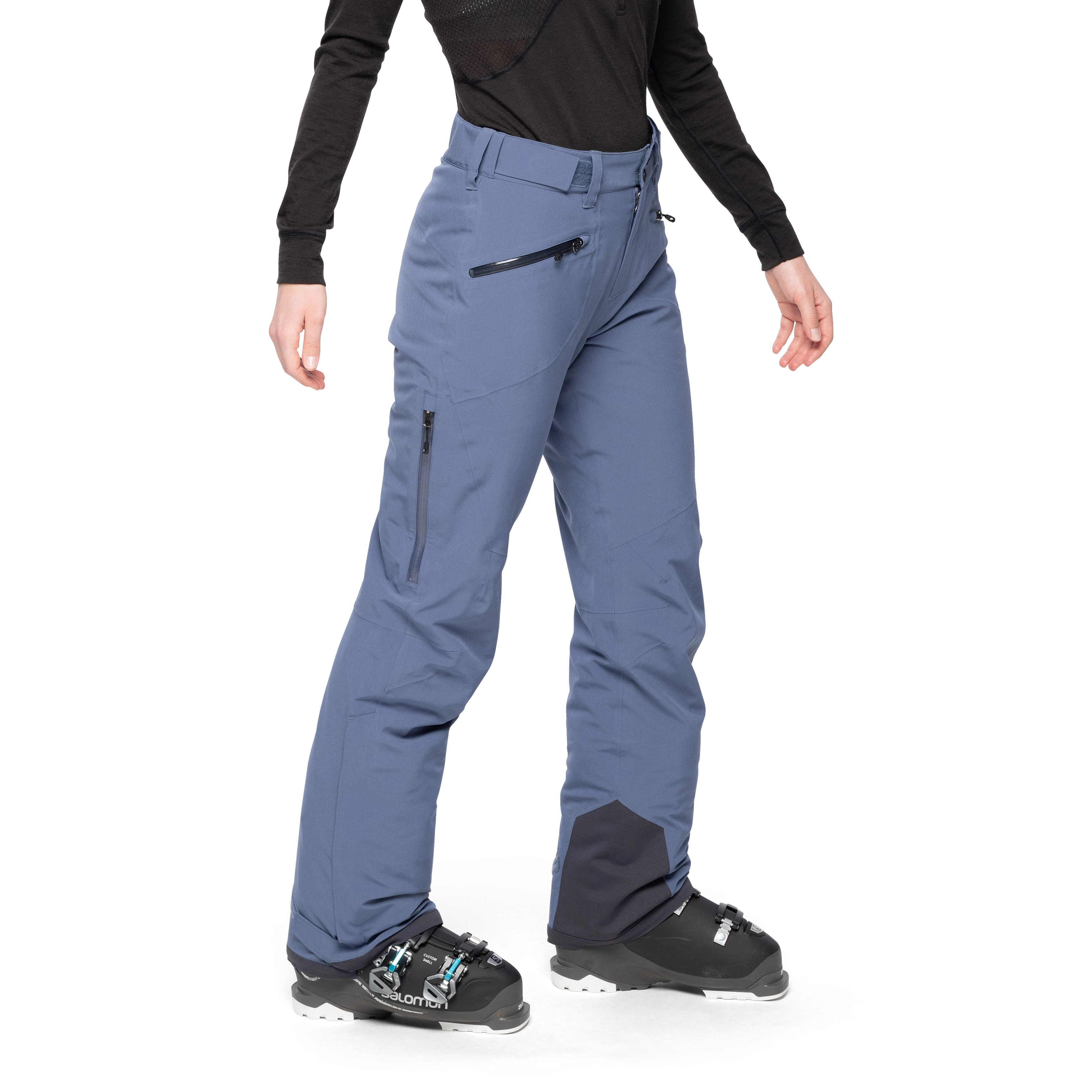 Oppdal Insulated Lady Pants Granite Blue