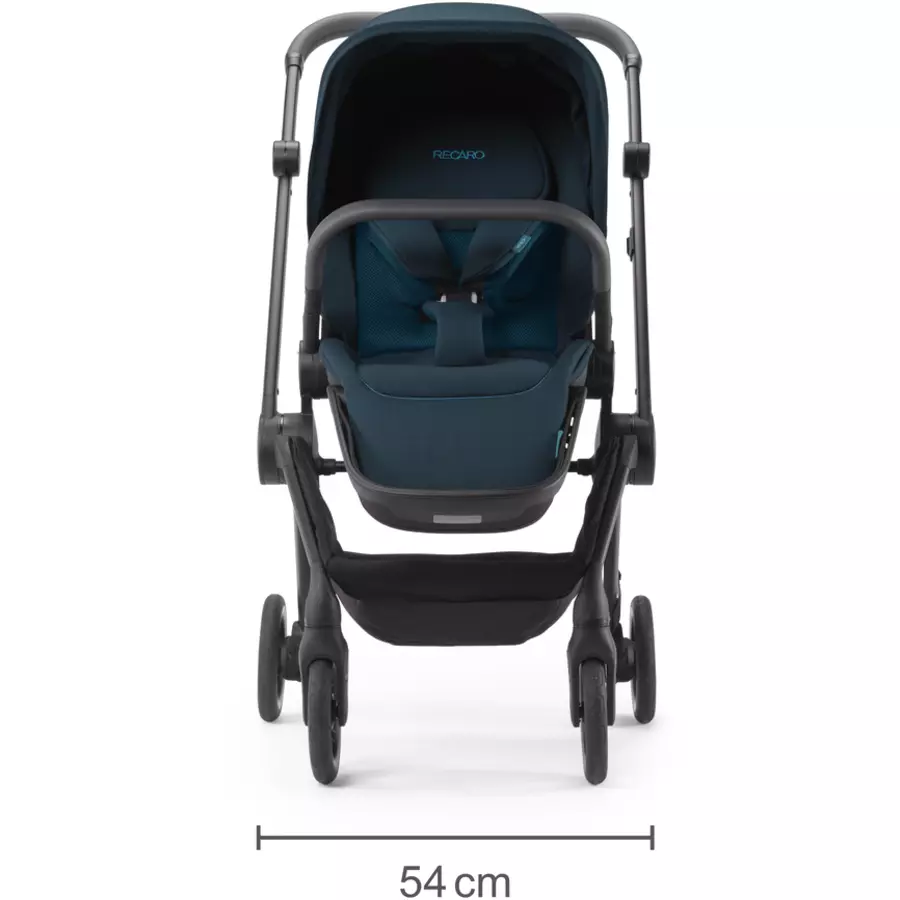 RECARO Kinderwagenrahmen Sadena Black