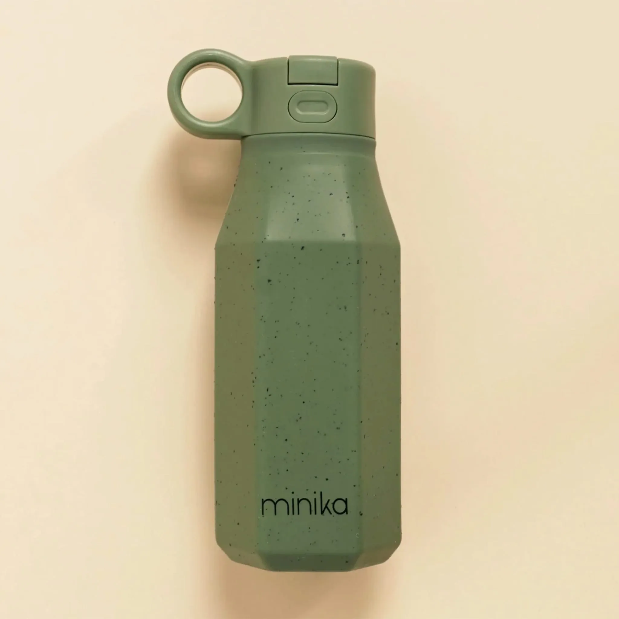 Minika Bouteille en Silicone avec Paille