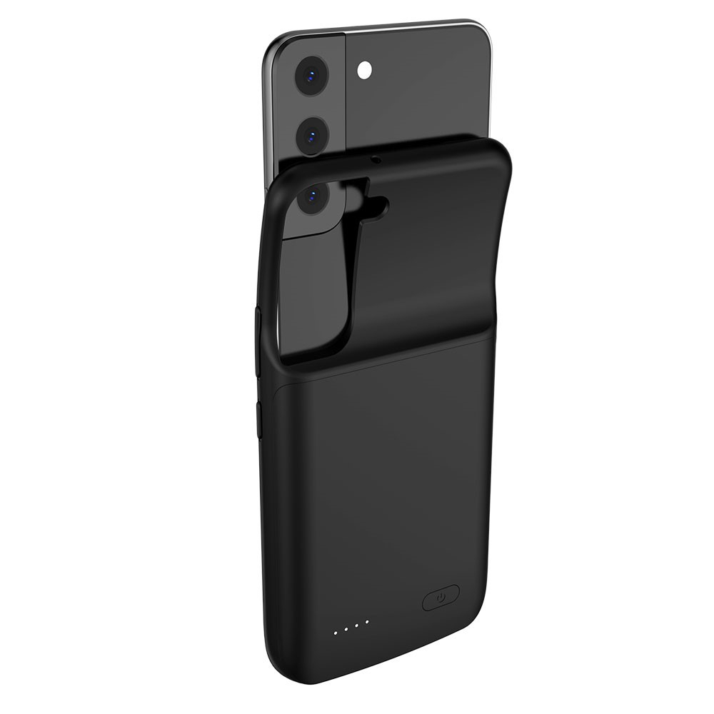 Samsung Galaxy S22 5G Backpack Akku Case Schutzhülle (4700mAh) - Schwarz