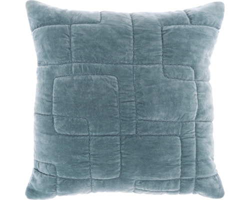 Kussen Nika mineraalblauw 45x45 cm