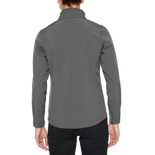 Jaqueta feminina Gildan Hammer Soft Shell (Cinza-carvão)