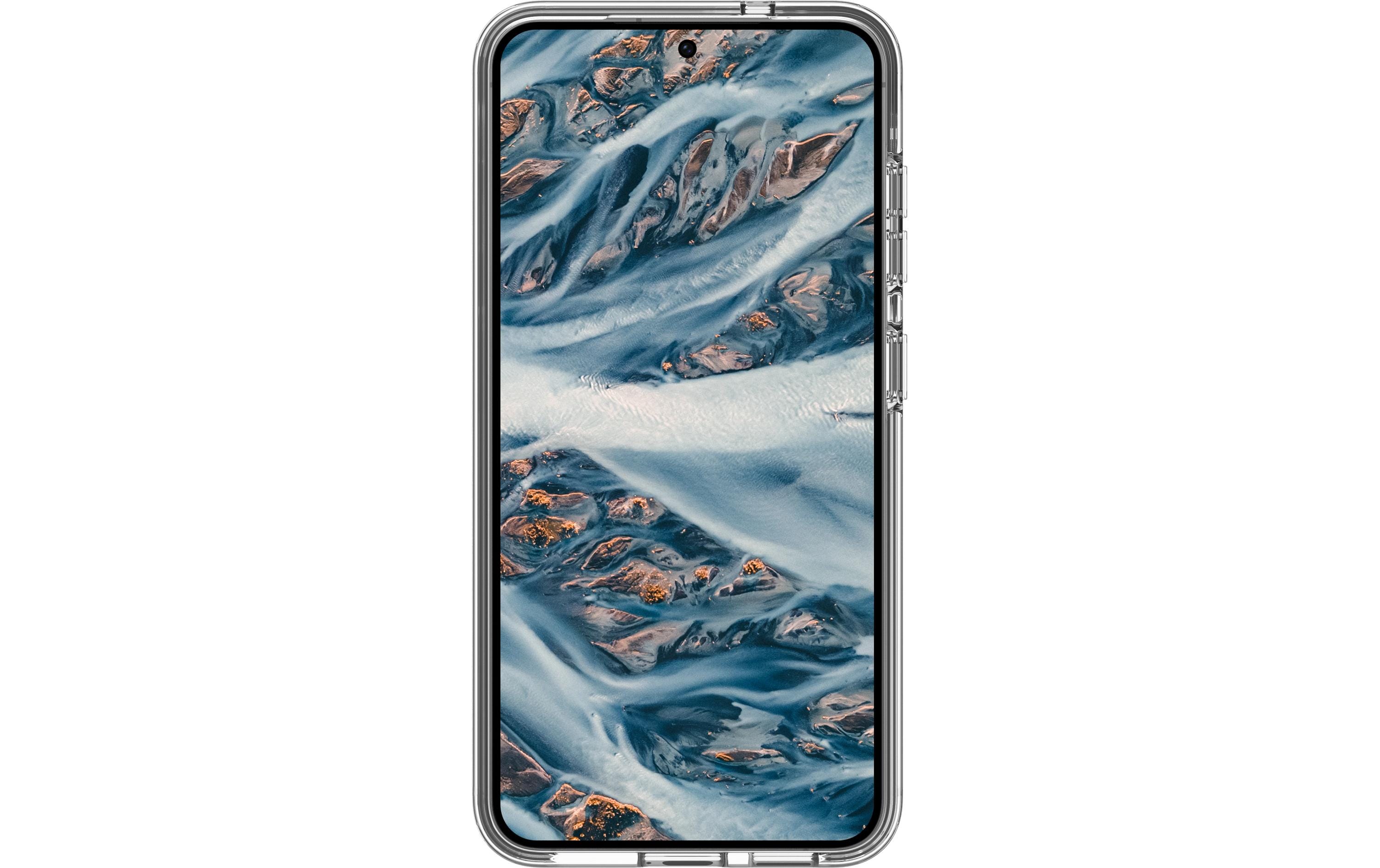 Back Cover Iceland Pro Qi2 Galaxy S25+ TransparentSchutzhülle mit Qi2 für das Samsung Galaxy S25+
