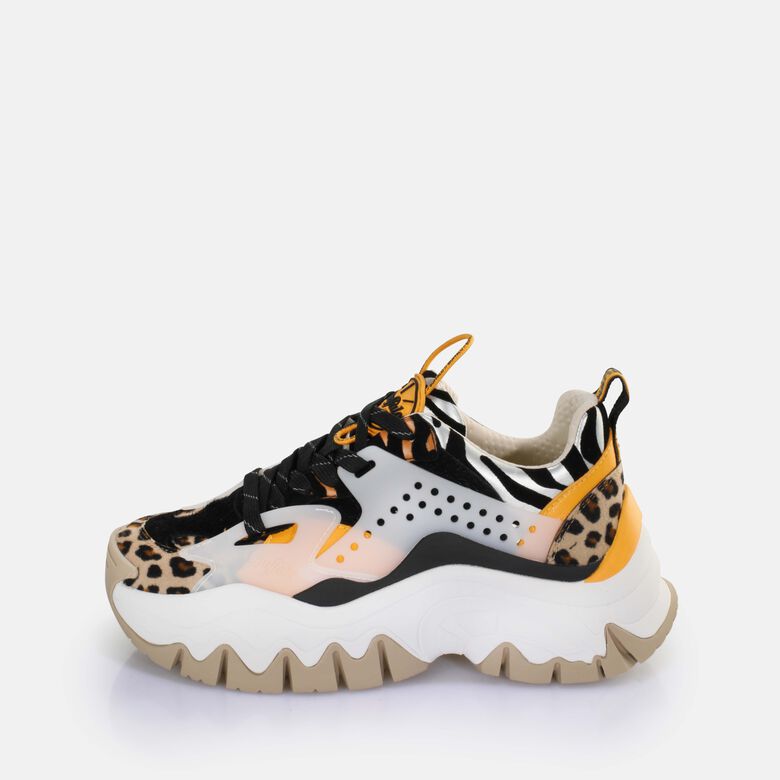 Trail One Baskets basses vegan, mélange animal