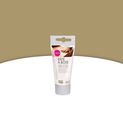 Pâte à bois rebouche fissures et imperfections chêne clair Colours 60g