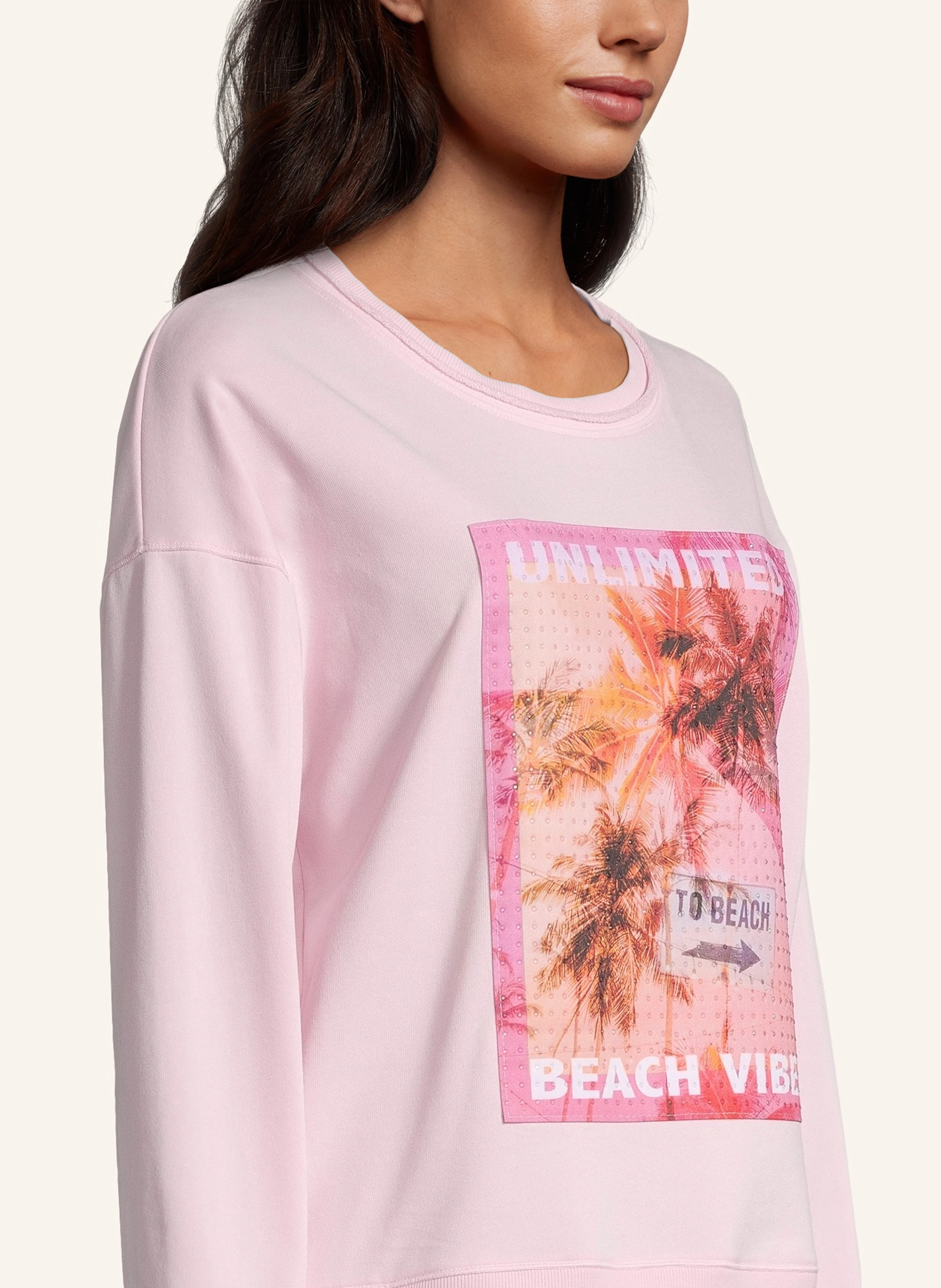 Princess GOES HOLLYWOOD Sweatshirt mit Schmucksteinen