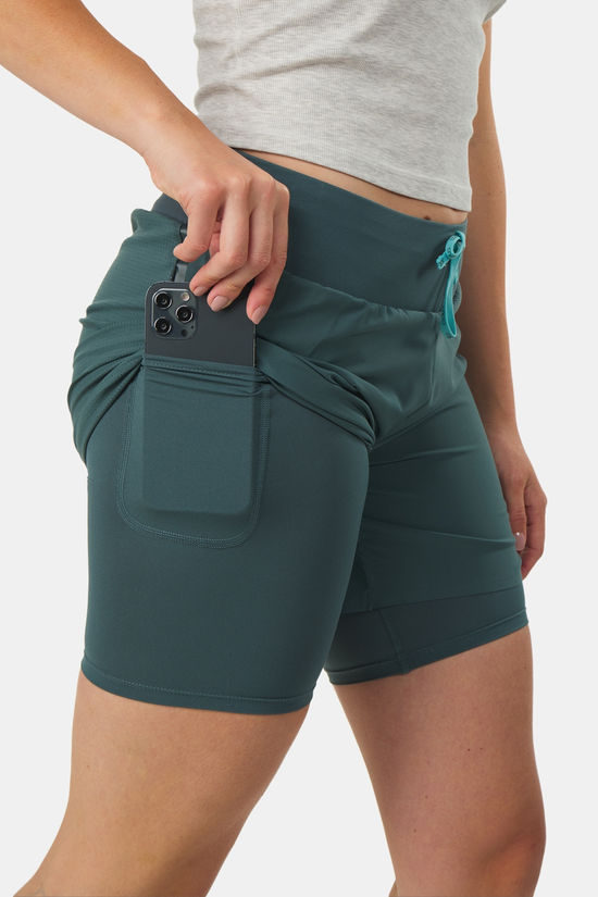 Odlo Odlo X-Alp Trail 6 Inch 2-In-1 Short