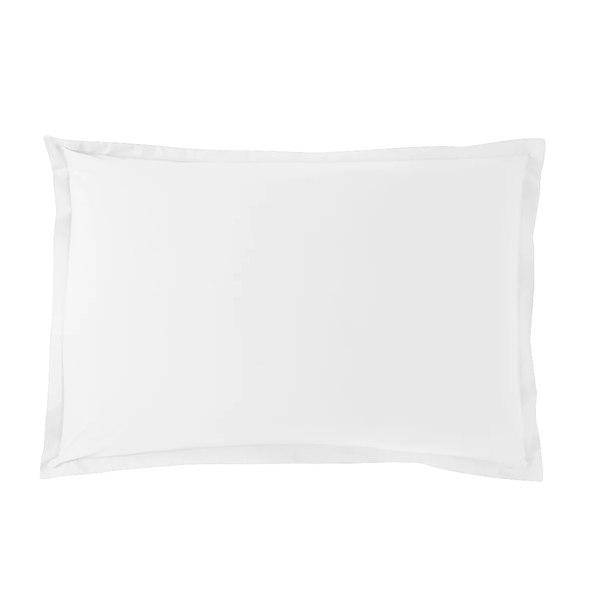 Taie d'oreiller Influence Percale Blanc