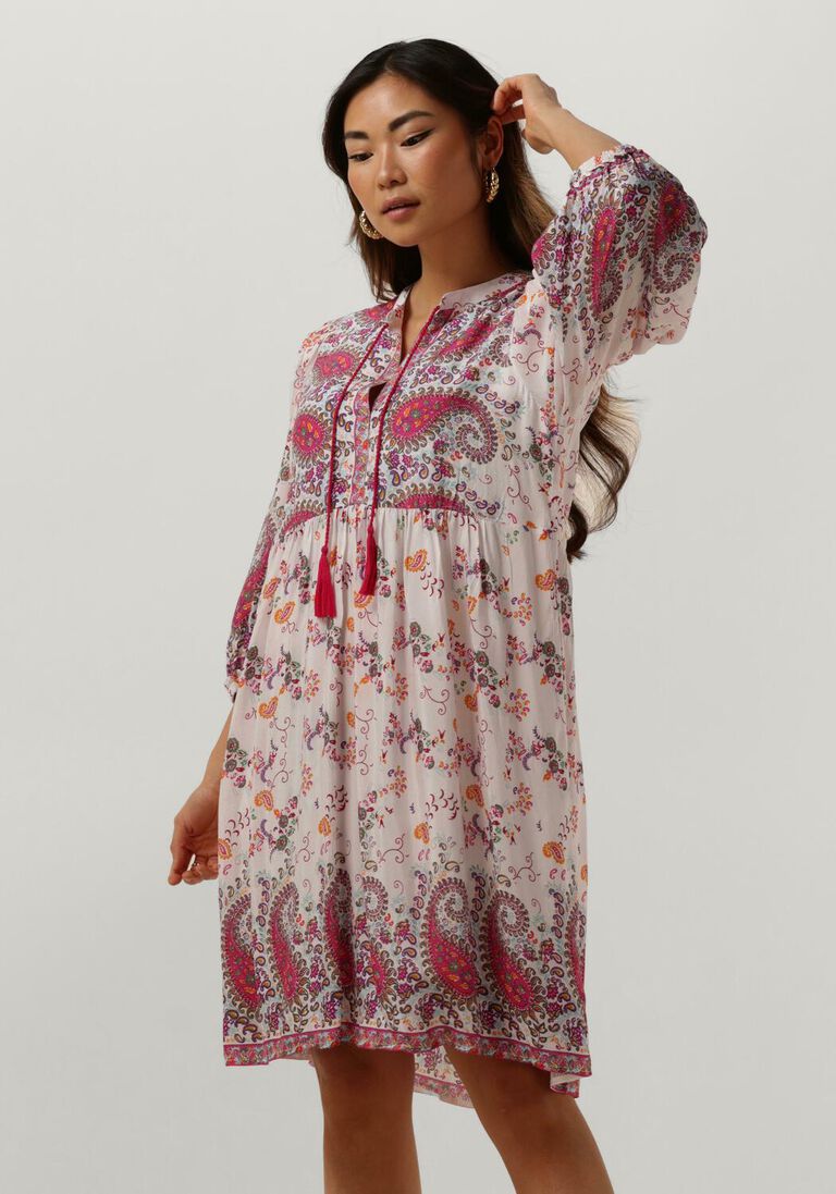MOLIIN roze moliin mini jurk vannessa