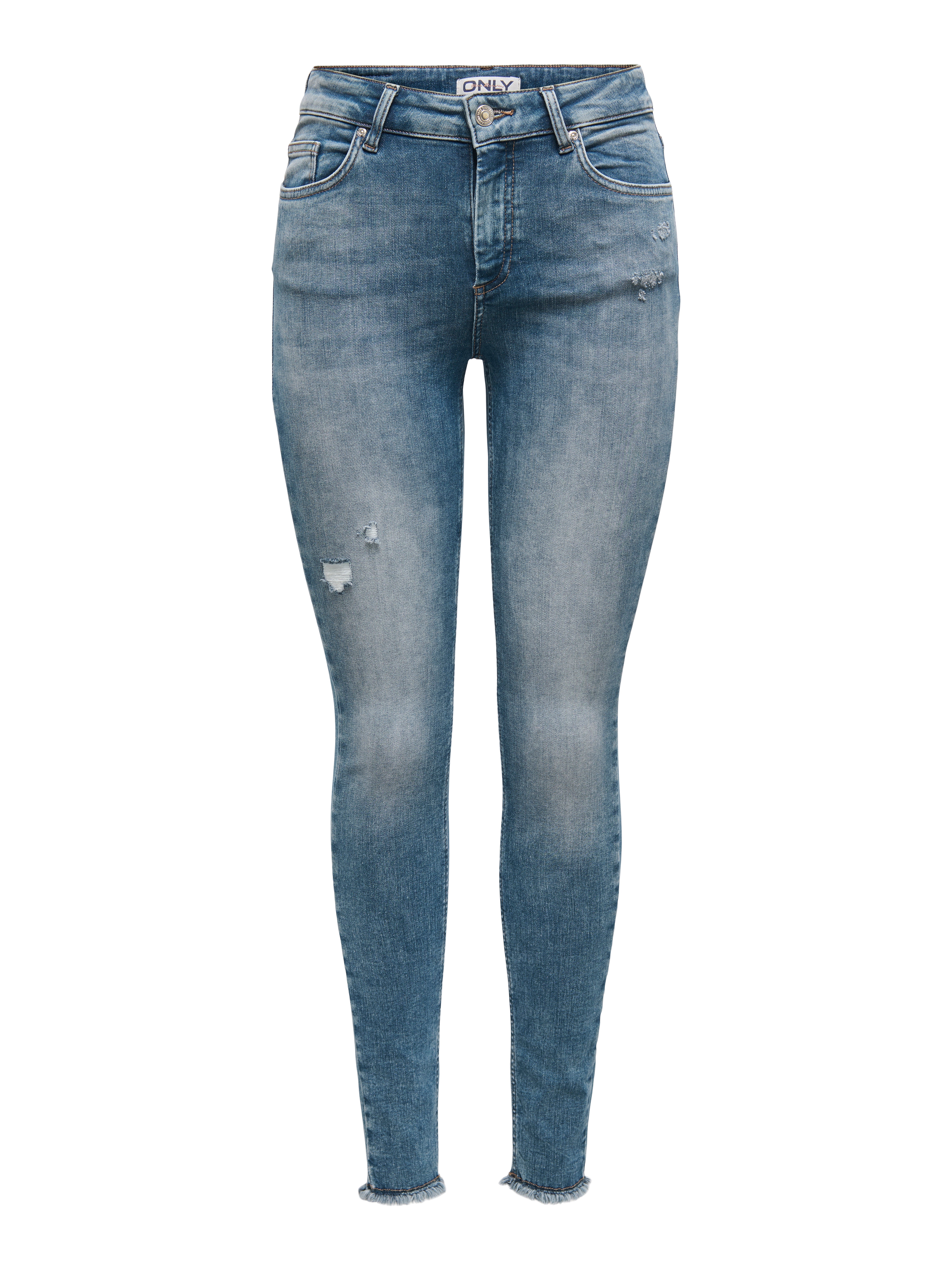 ONLBLUSH Mittlere Taille Skinny Fit Jeans Special Blue Grey Denim