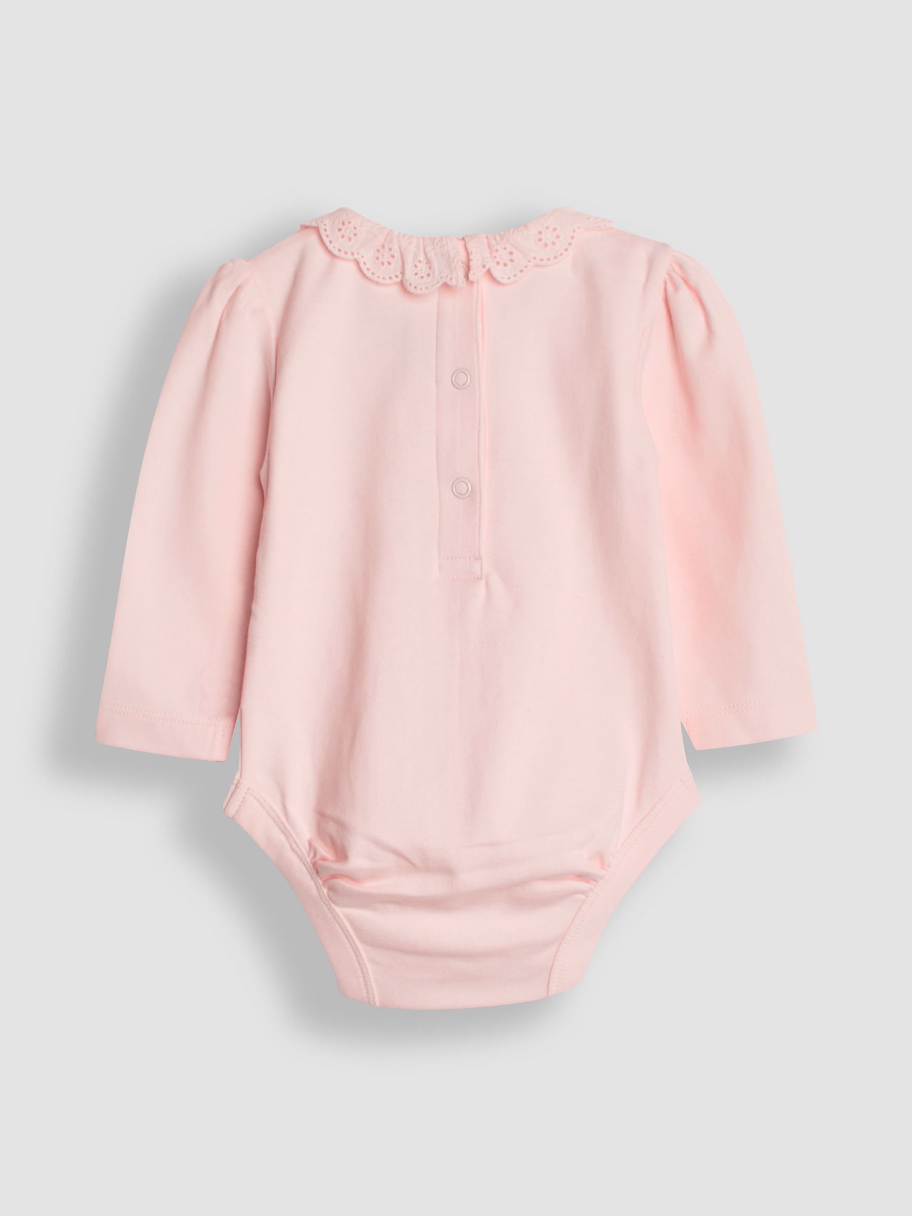 JoJo Maman Bébé Broderie Collar Bodies 2 Pack