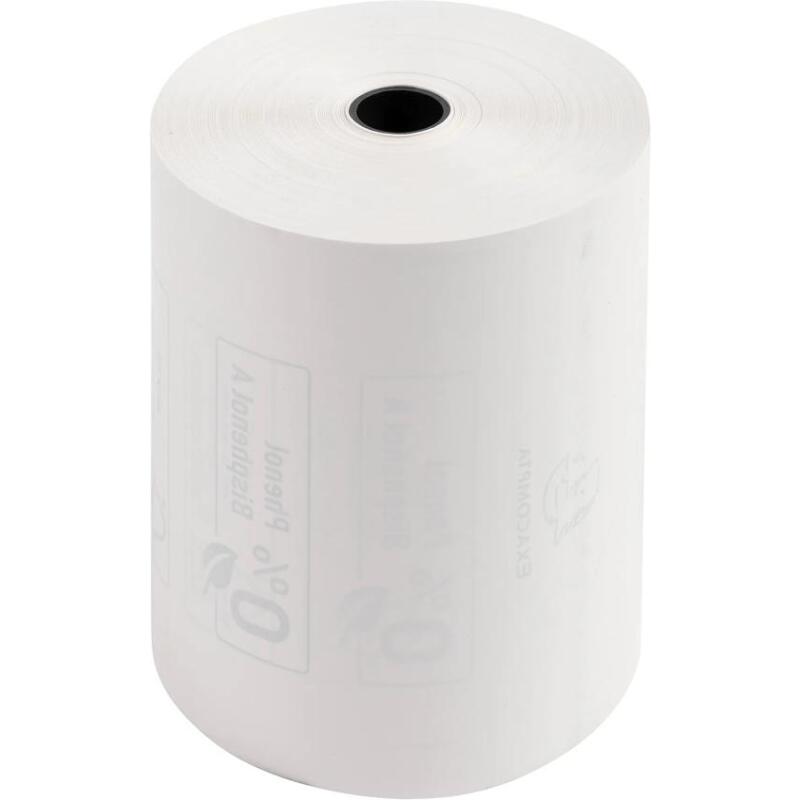 Bobines Balances Exacompta 43824E - l 80 mm x L 44 m, Ø 60 mm - 1 pli(s) - paquet de 10