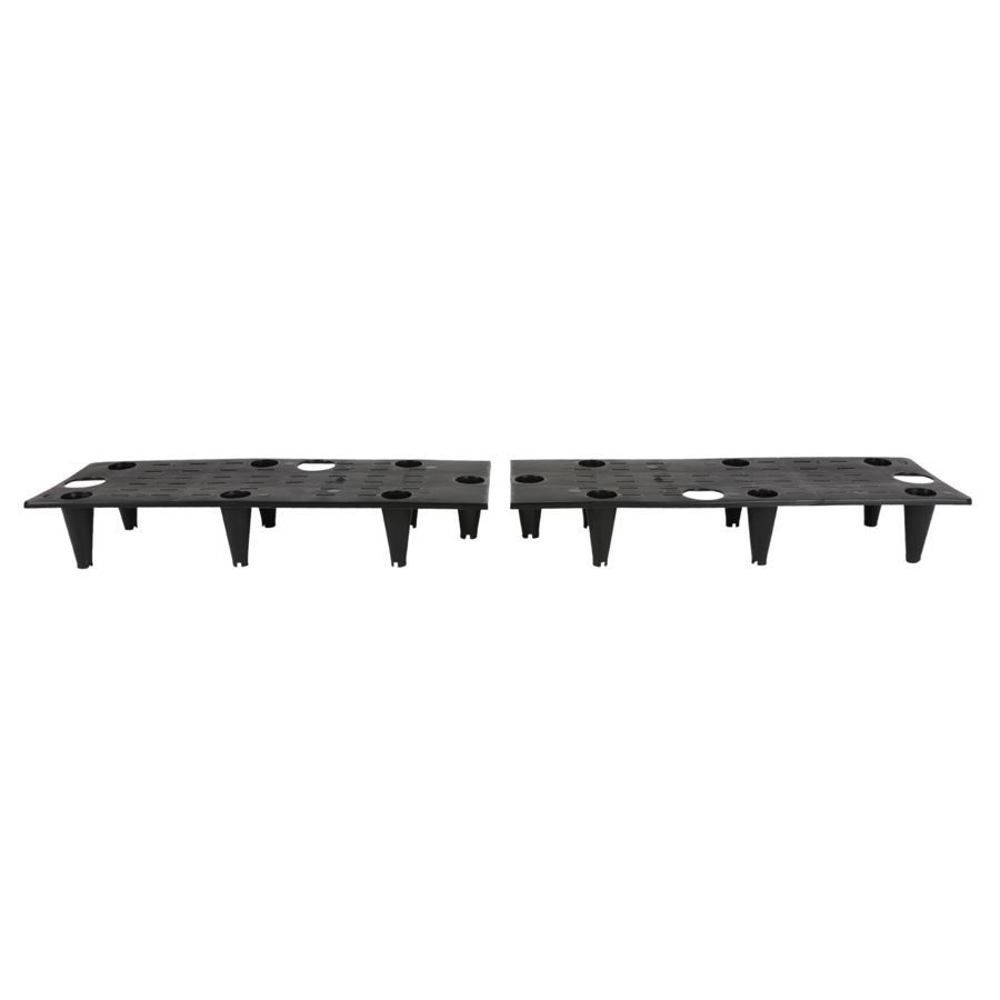 Blumenkasten Extra Line mit Bewässerungssystem 79x16,5x20,5cm Steingrau