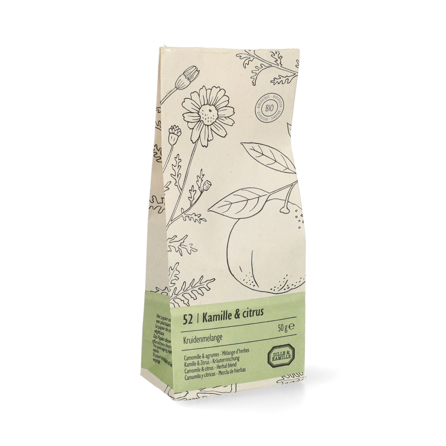 Kamille & citrus, Kruidenmelange, biologisch, 50 g