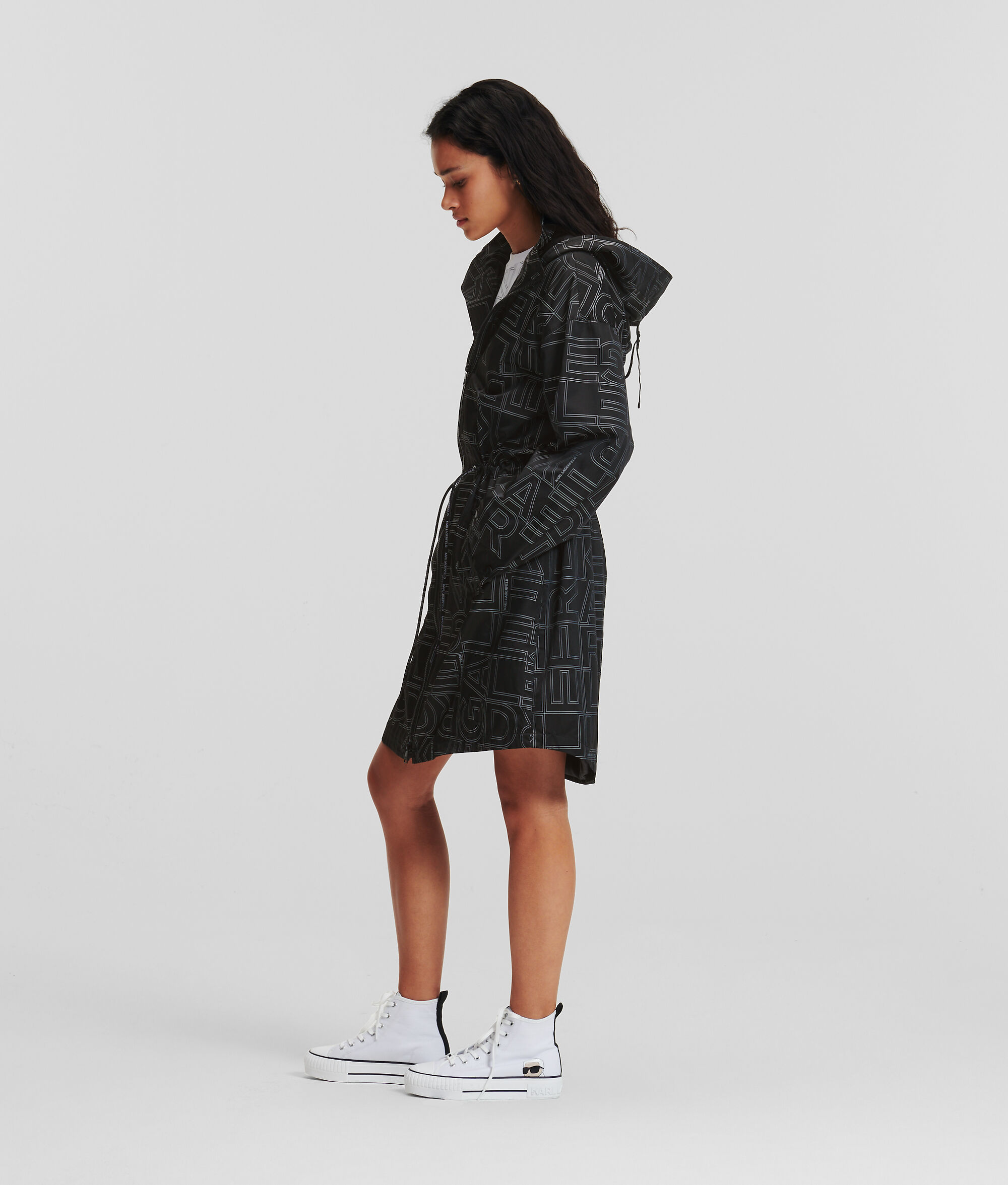 VESTE PARKA AVEC LOGO KARL
