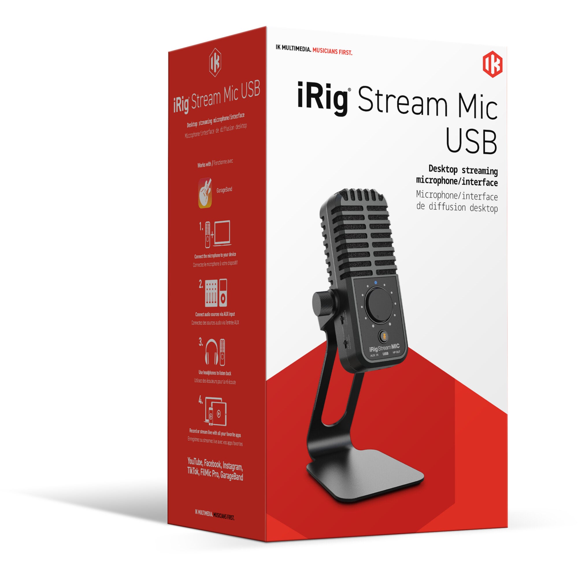 IK Multimedia iRig Stream Mic USB usb microfoon